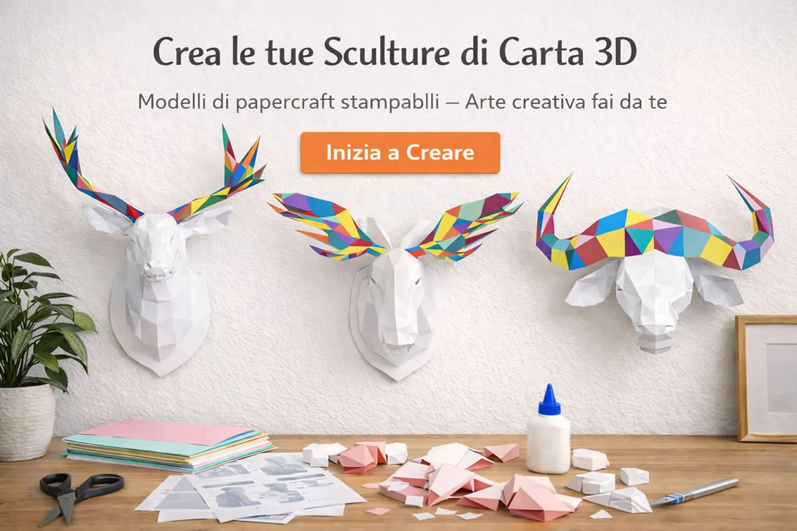 Benvenuti nel nostro sito web Papercraft Ecogami
